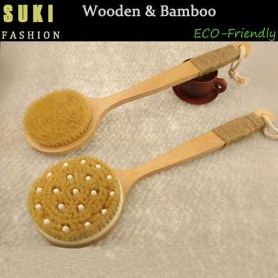 shower brush wooden body cleanse brush bamboo clear facial brush